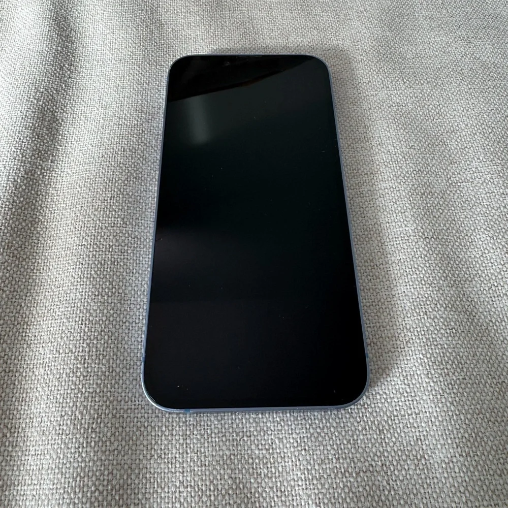 Apple iPhone 14 blue 128gb AT&T locked, good condition